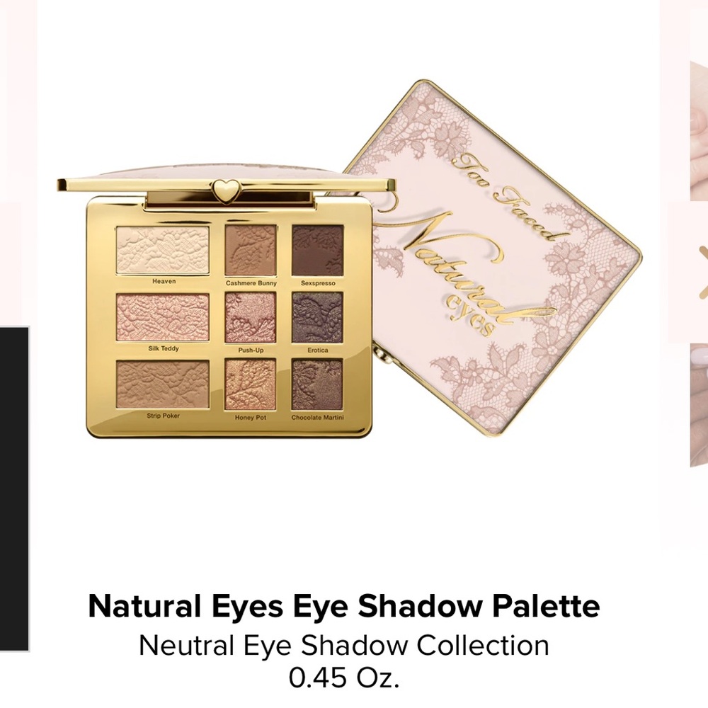 Too Faced Natural Eyes Eyeshadow Palette